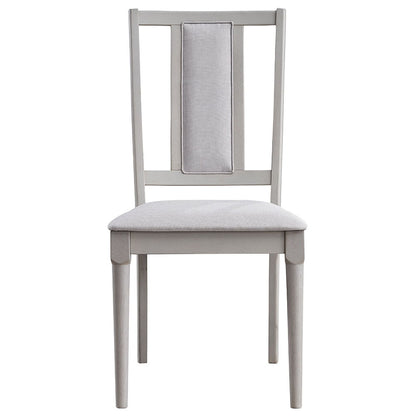 Marta - Side Chair (Set of 2) - Beige Linen & Natural