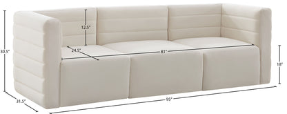Quincy - Modular 3 Seat Sofa