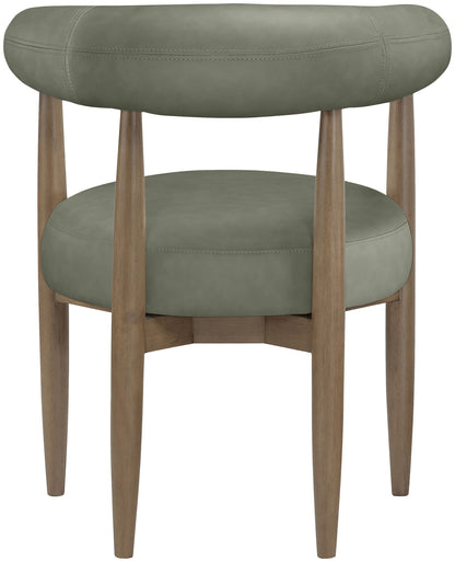 Sable - Vegan Leather Upholstered Dining Chair (Set of 2) - Brown Base