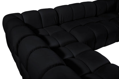 Orin - 6 Piece Modular Sectional (3 Modular Chairs, 2 Corner Chairs & Ottoman)