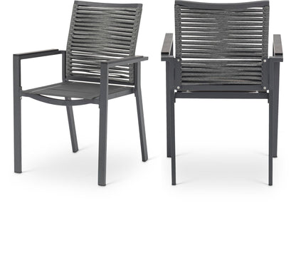 Maldives - Rope Outdoor Patio Dining Arm Chair (Set of 2)