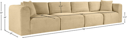 Shaggy - 4 Seat Modular Sofa