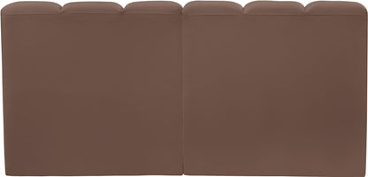 Arc - Faux Leather 2 Seats Modular Sofa