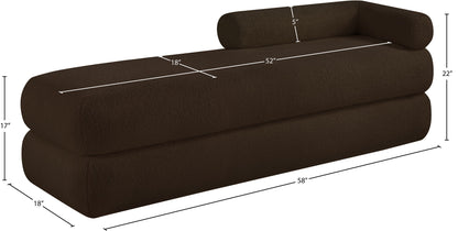 Kennedy - Teddy Fabric Bench