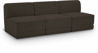 Ollie - 3 Seat Armless Modular Sofa