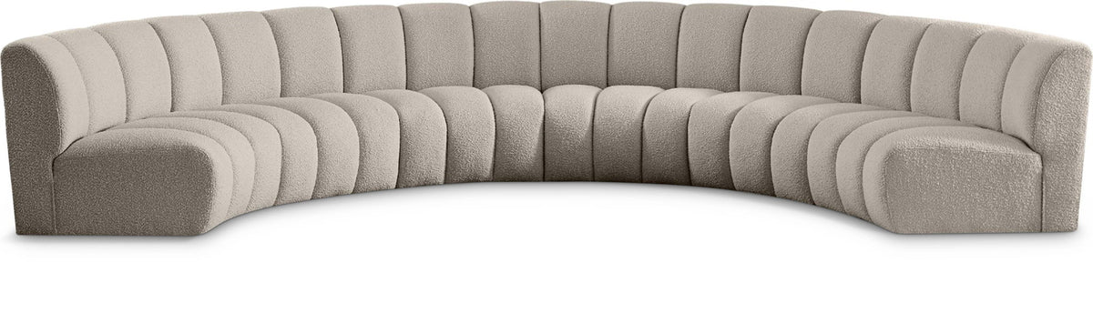 Infinity - 6 Piece Boucle Modular Sectional