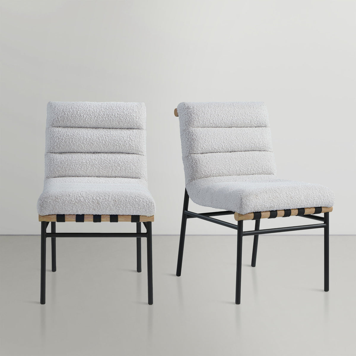 Burke - Dining Chair (Set of 2) - Black Frame