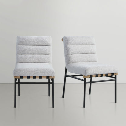Burke - Dining Chair (Set of 2) - Black Frame