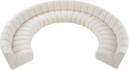 Infinity - 9 Piece Boucle Modular Sectional