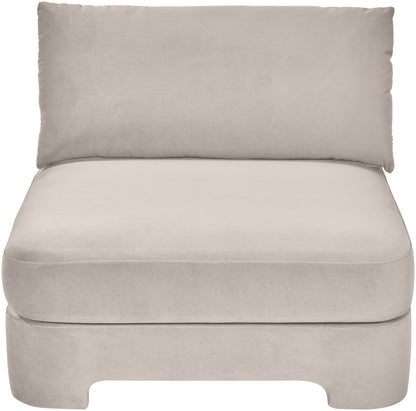 Hammond - Velvet Performance Fabric Upholstered Armless Chair