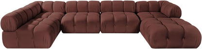 Orin - 6 Piece Modular Sectional (3 Modular Chairs, 2 Corner Chairs & Ottoman)