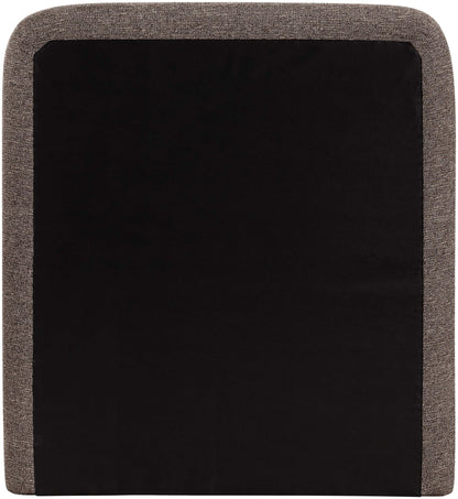 Fira - Linen Textured Fabric Upholstered Bed