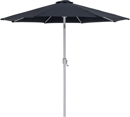 Fiji - Aluminum Patio Umbrella With Round White Base