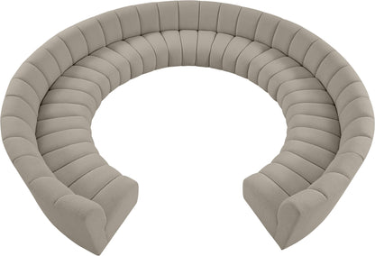 Infinity - 11 Piece Boucle Modular Sectional