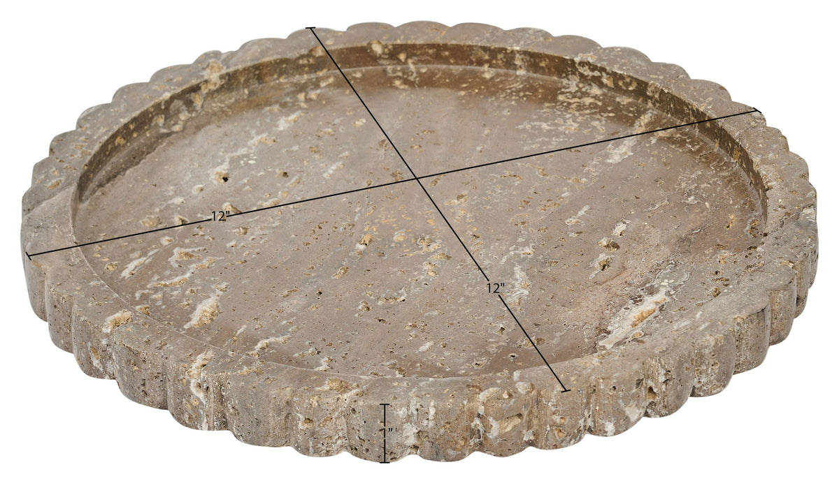 Lysander - Travertine Tray