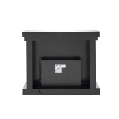 Nysa - 42" Fireplace - Mirrored & Faux Crystals