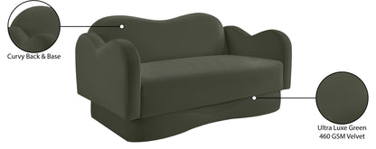Bloom - Velvet Loveseat