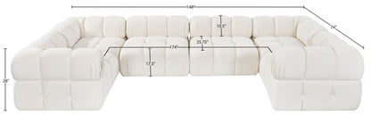 Orin - 6 Piece Modular Sectional (2 Modular Chairs, 4 Corner Chairs)