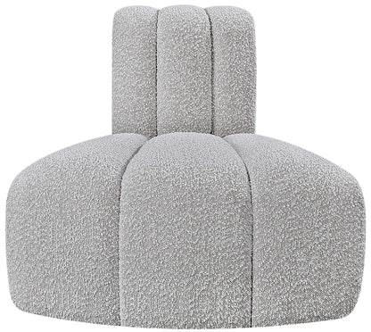Arc - Boucle Fabric Reverse Corner