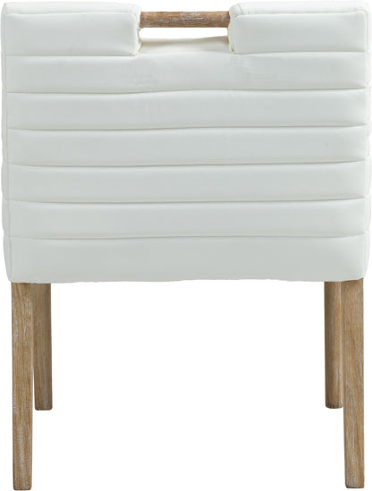 Aimee - Dining Arm Chair - Light Brown Legs