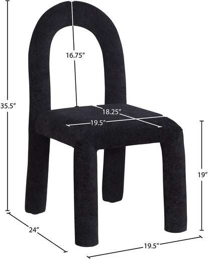 Amari - Chenille Fabric Dining Chair (Set of 2)