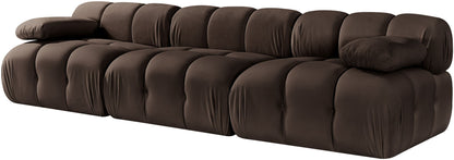 Orin - Velvet 3 Piece Modular Sofa