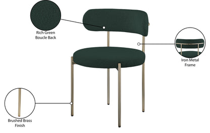 Beacon - Boucle Fabric Dining Chair (Set of 2)