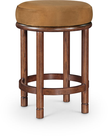 Monette - Counter Stool With Brown Base