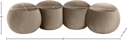 Apollo - Velvet Bench