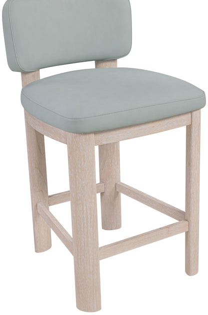 Paloma - Faux Leather Upholstered Counter Stool (Set of 2)