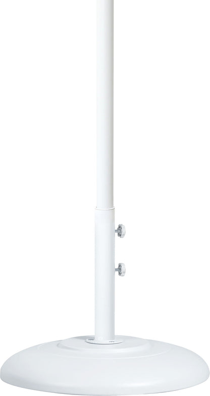 Amalfi - Patio Umbrella - White Base / White Pole