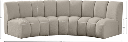 Infinity - 3 Piece Boucle Modular Sectional