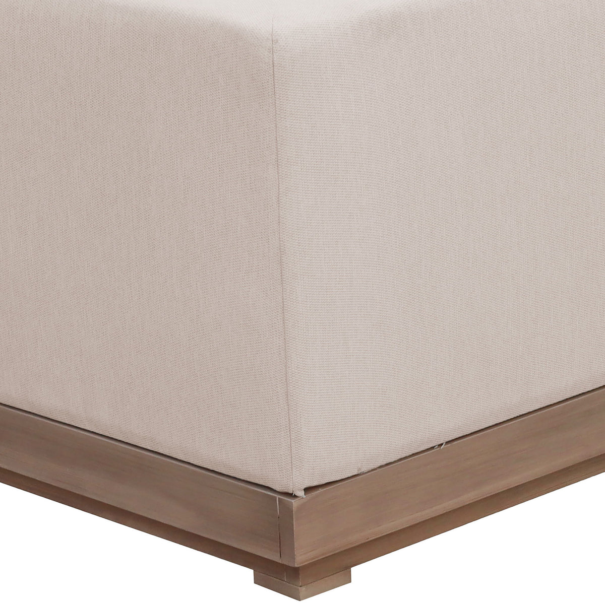 Solace - Olefin Performance Fabric 3 Piece Outdoor Patio Modular Sectional (Sofa, Loveseat & Corner Chair)
