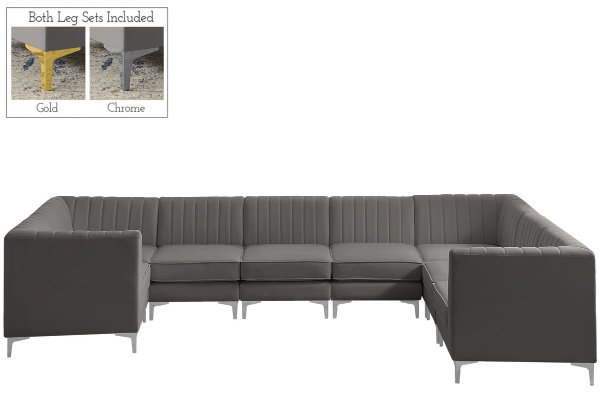 Alina - 8 Piece Modular U-Shaped Sectional