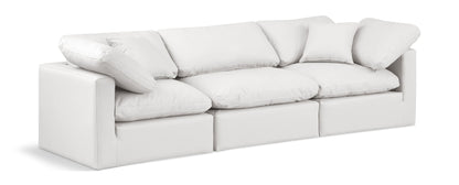 Indulge - Faux Leather 3 Seat Modular Sofa