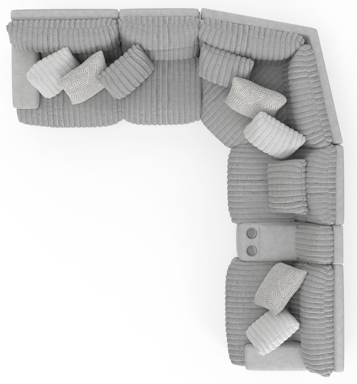 Abraxas - 6 Piece Reclining Sectional