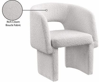 Emmet - Boucle Dining Chair / Accent Chair