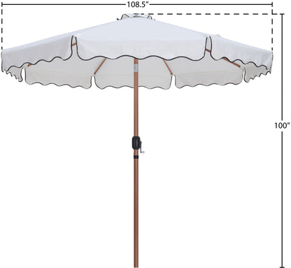Amalfi - Patio Umbrella - Light Brown Pole