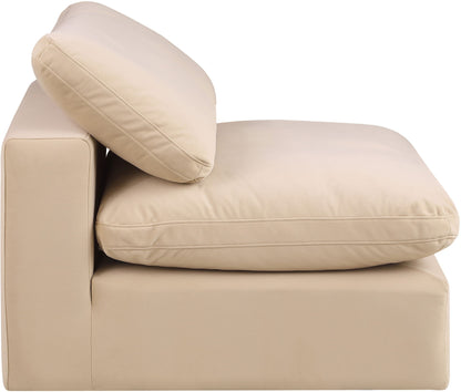 Comfy - Velvet Armless Chair