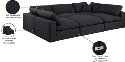 Comfy - 6 Piece Linen Sectional