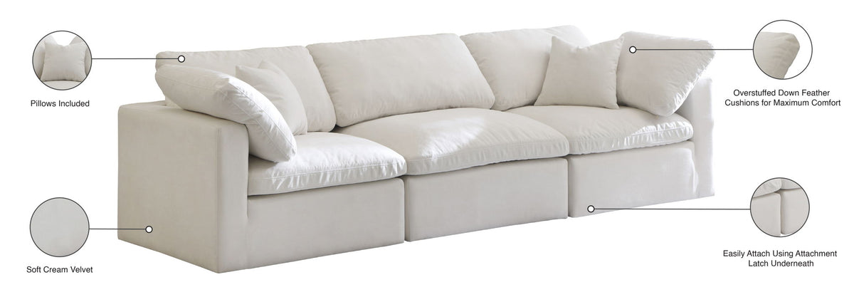 Plush - Modular 3 Seat Sofa