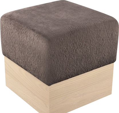Havre - Ottoman / Stool With Natural Base