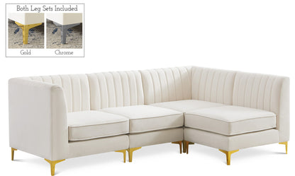 Alina - 4 Piece Modular L-Shaped Sectional