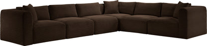Shaggy - 6 Piece Modular Corner Sectional
