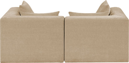 Stellar - 2 Piece 76" Upholstered Modular Loveseat