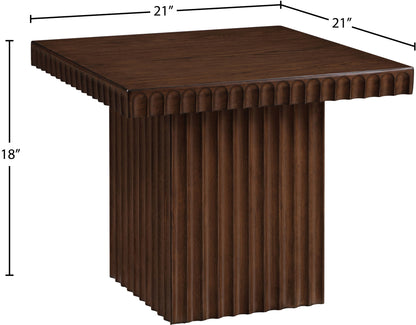 Spencer - 18" Oak Veneer Coffee Table