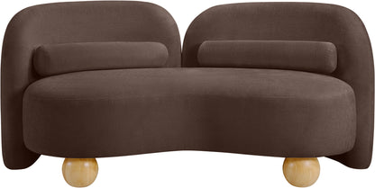 Daphne - Chenille Loveseat