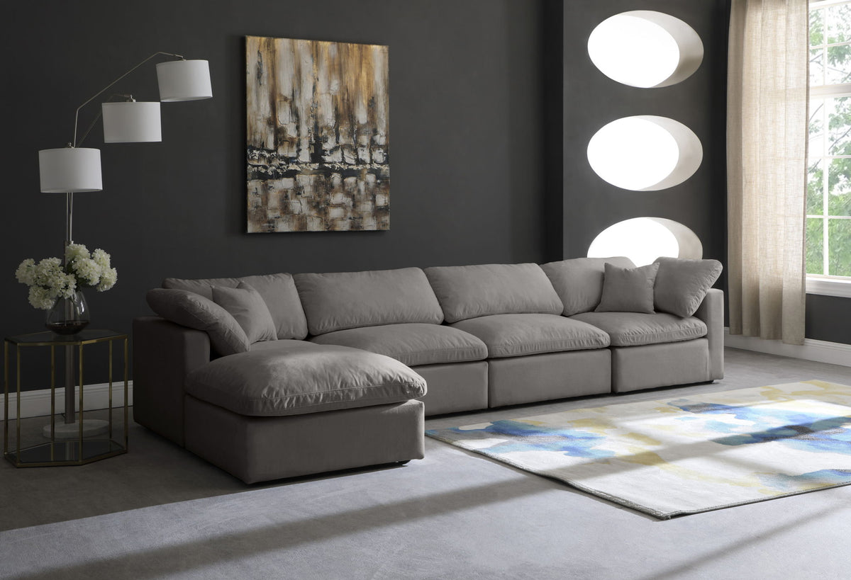 Plush - 5 Piece Modular Sectional