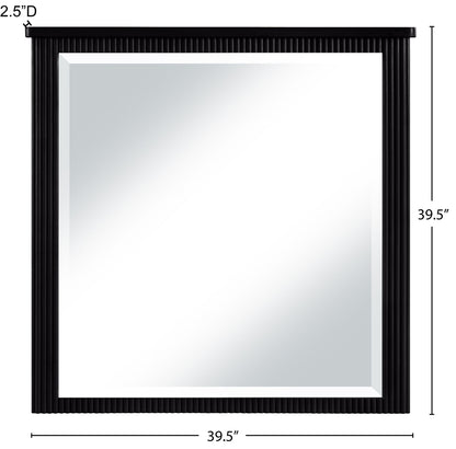 Astrid - Solid Wood And Oak Veneer Mirror