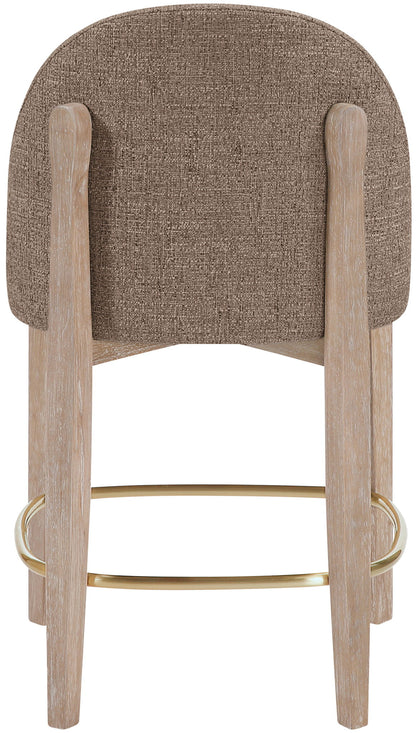Torino - Counter Stool With Brushed Natural Base